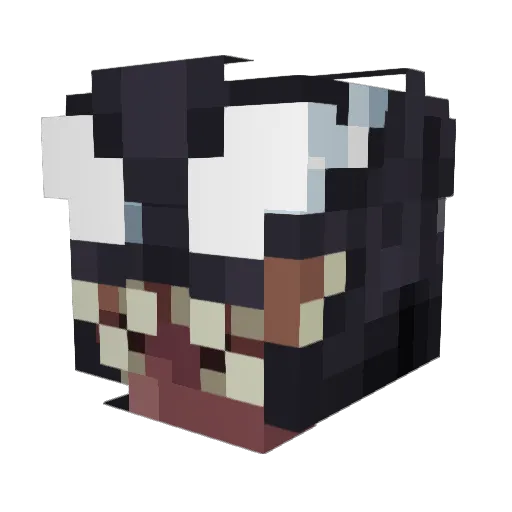 balginam Minecraft avatar head, 3D render