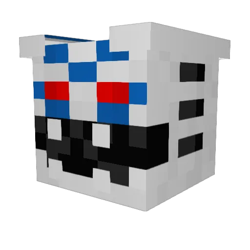 balis123 Minecraft avatar head, 3D render