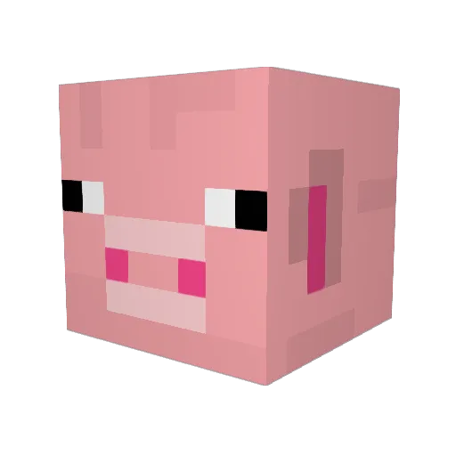 balisticzombie Minecraft avatar head, 3D render