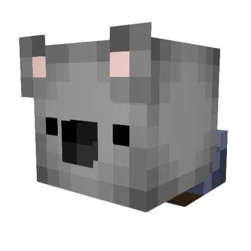 ballBuilder Minecraft avatar head, 3D render