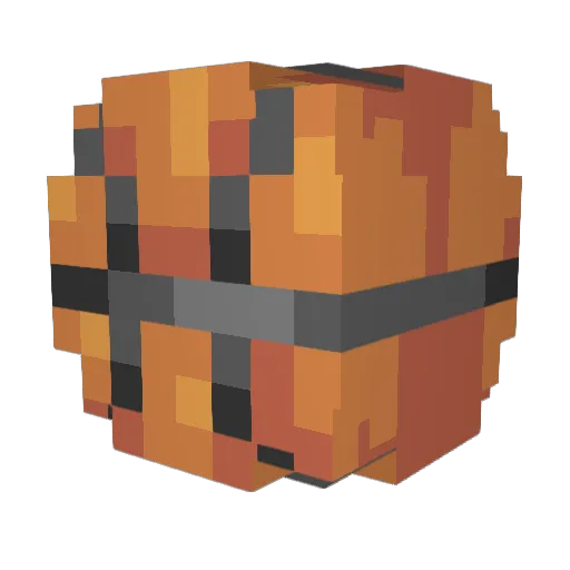 ballball212 Minecraft avatar head, 3D render