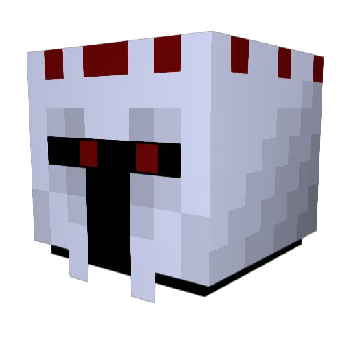 ballbay Minecraft avatar head, 3D render