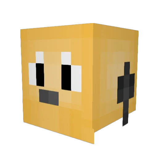 ballex345 Minecraft avatar head, 3D render