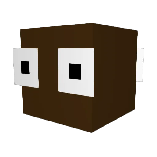 balljigglerr Minecraft avatar head, 3D render