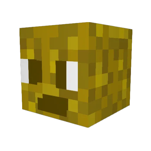 ballofwheat Minecraft avatar head, 3D render