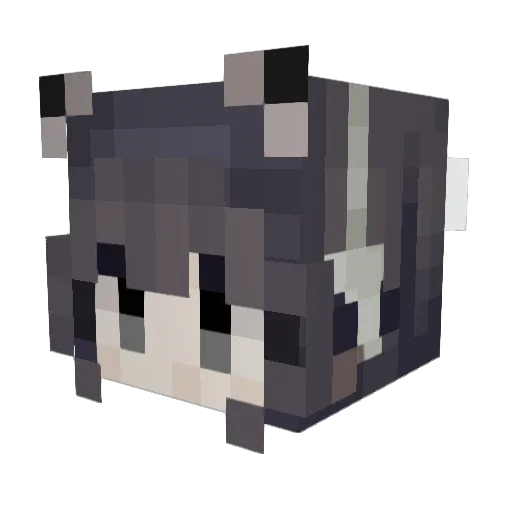 ballscabs Minecraft avatar head, 3D render