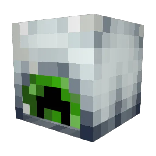 ballstoffel Minecraft avatar head, 3D render