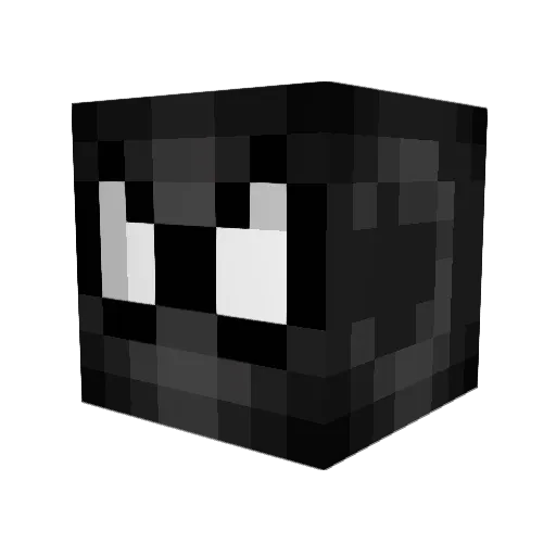 balltwista Minecraft avatar head, 3D render