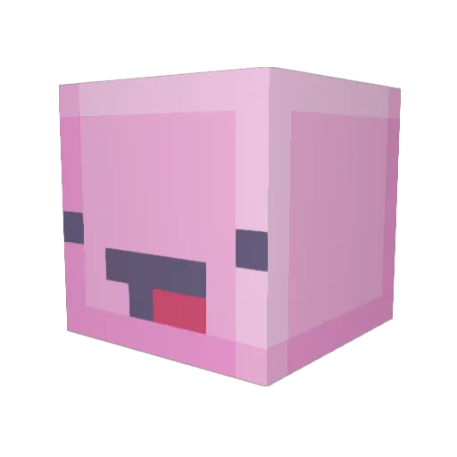 ballvinegar Minecraft avatar head, 3D render