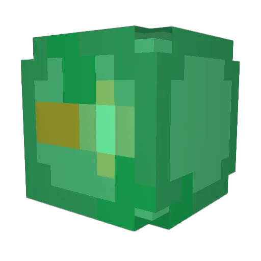 ballzl Minecraft avatar head, 3D render
