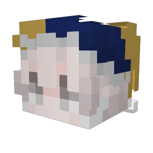 Minecraft-Avatar von balowy: Kopf als 3D-Render