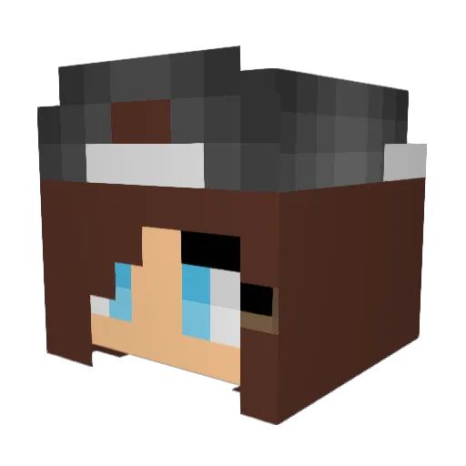 balsa2000 Minecraft avatar head, 3D render