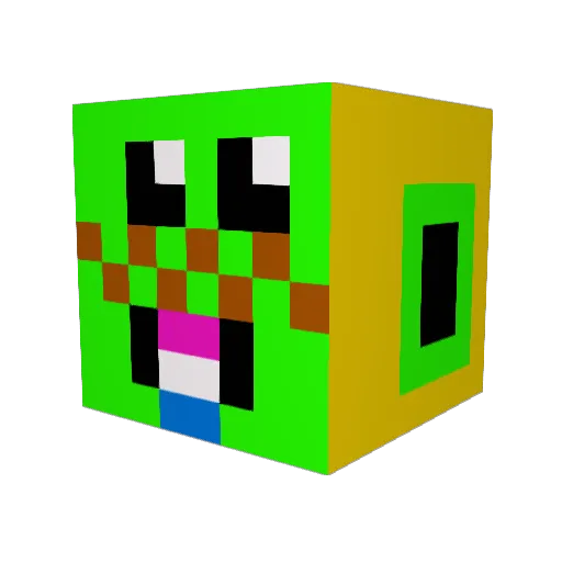 baltaemirpvp Minecraft avatar head, 3D render