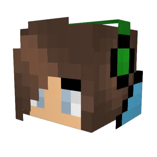 balto990 Minecraft avatar head, 3D render