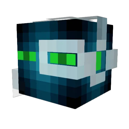 balzailboss Minecraft avatar head, 3D render