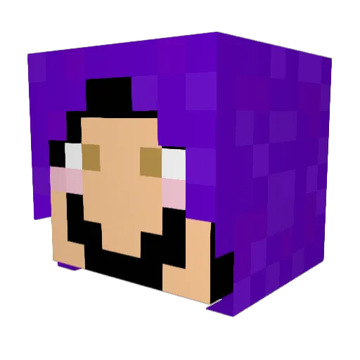 bam_mallia Minecraft avatar head, 3D render