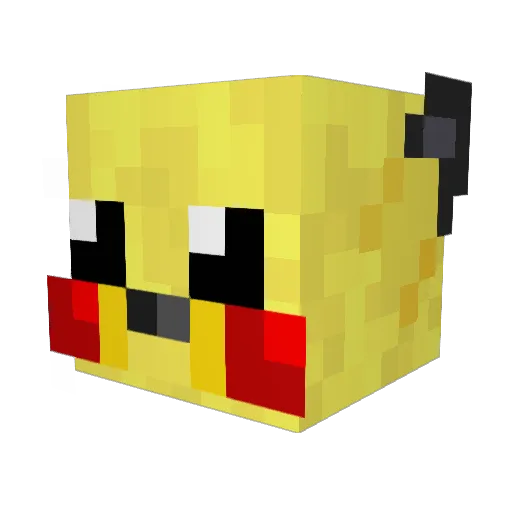 bambamoops123 Minecraft avatar head, 3D render