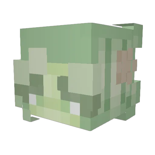 bamhurgerr Minecraft avatar head, 3D render