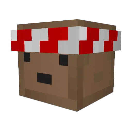 bamibami2125 Minecraft avatar head, 3D render