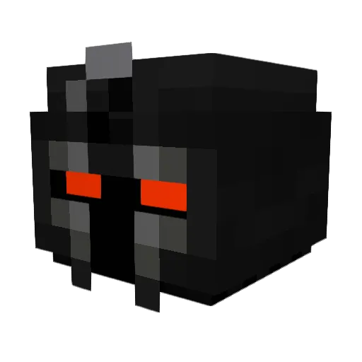 baminecrafter Minecraft avatar head, 3D render