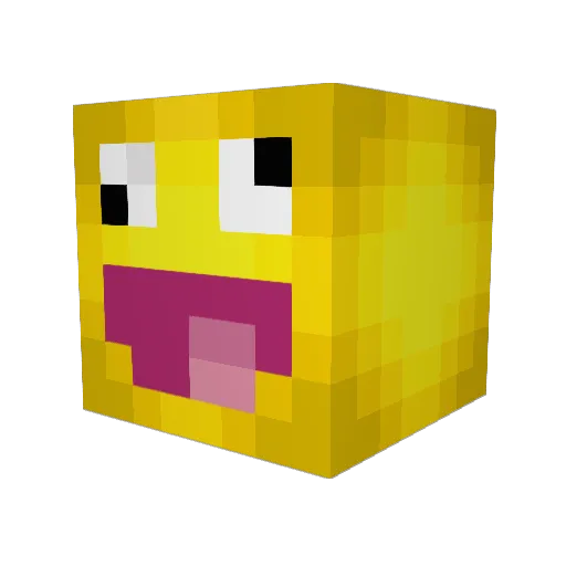 bamuda99 Minecraft avatar head, 3D render