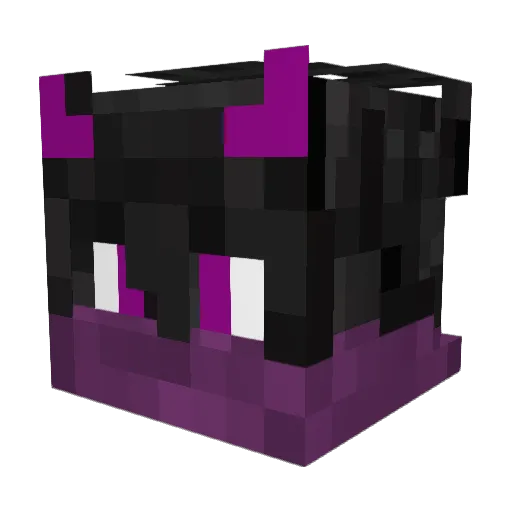 banan_123 Minecraft avatar head, 3D render