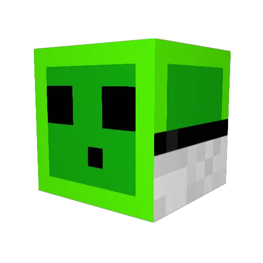 banana144 Minecraft avatar head, 3D render