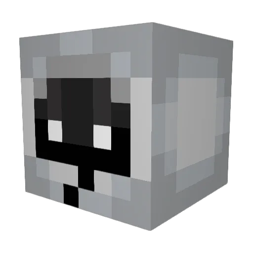 banana352 Minecraft avatar head, 3D render