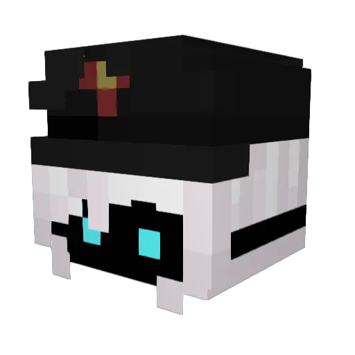 bananacats12 Minecraft avatar head, 3D render