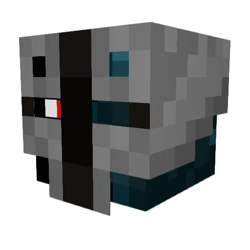 bananacrafter97 Minecraft avatar head, 3D render