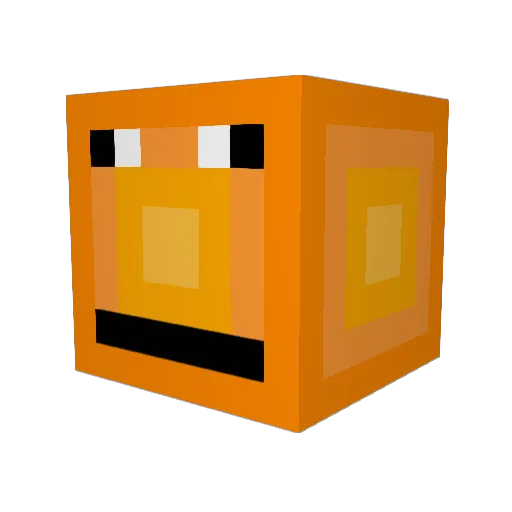 bananaman337 Minecraft avatar head, 3D render