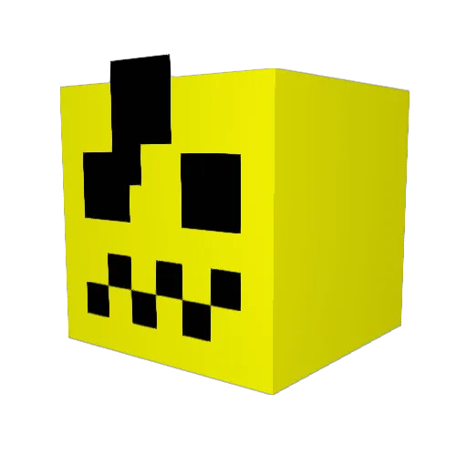 bananaman__3000 Minecraft avatar head, 3D render