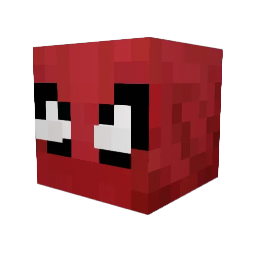 bananamarlee Minecraft avatar head, 3D render