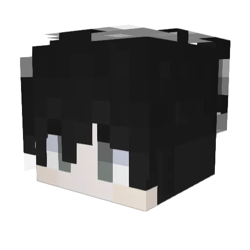 bananamecanica Minecraft avatar head, 3D render