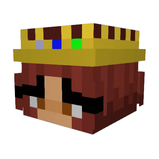 bananan_313 Minecraft avatar head, 3D render