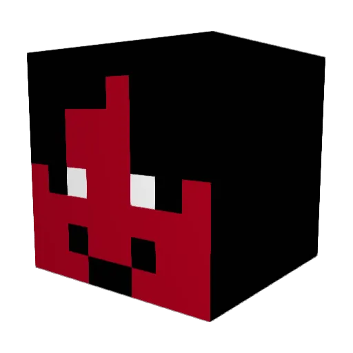 banananaarts Minecraft avatar head, 3D render