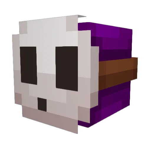 banananabus3 Minecraft avatar head, 3D render