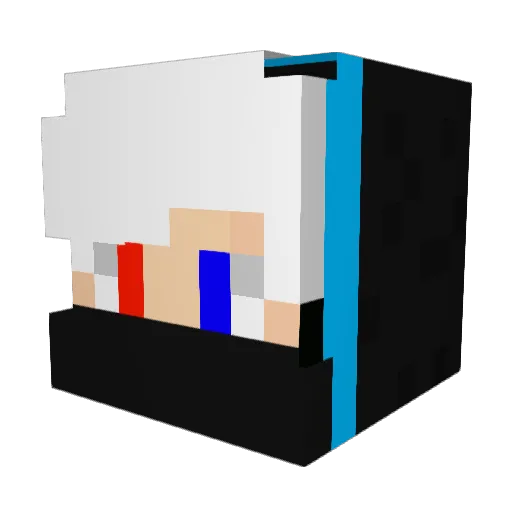 bananchik0 Minecraft avatar head, 3D render