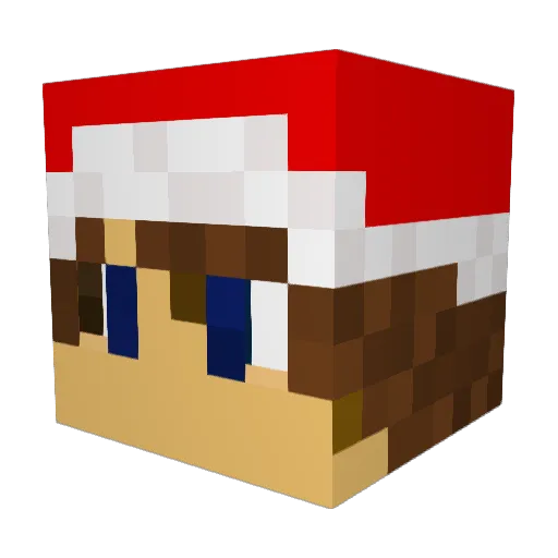 bananek1307 Minecraft avatar head, 3D render