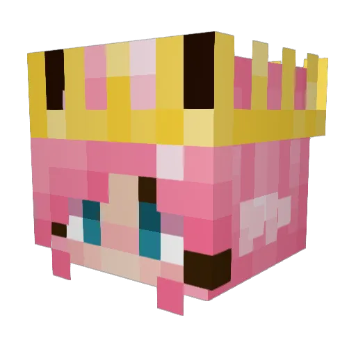 banann909 Minecraft avatar head, 3D render