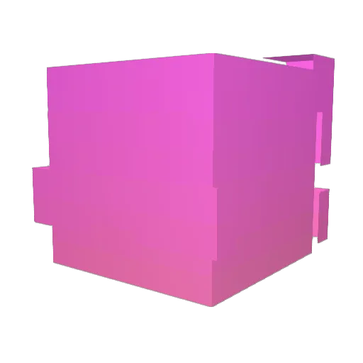 bancrusher1 Minecraft avatar head, 3D render