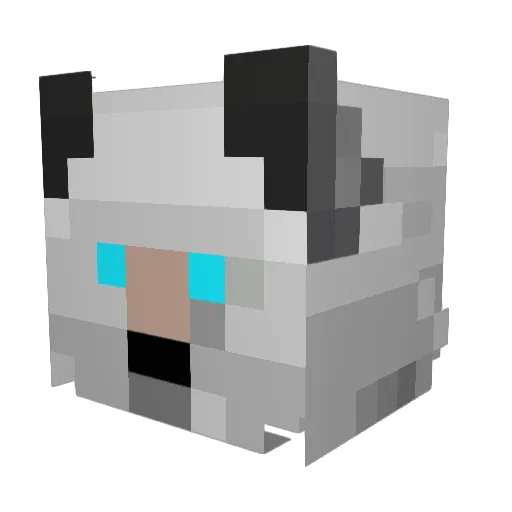banditsugar Minecraft avatar head, 3D render