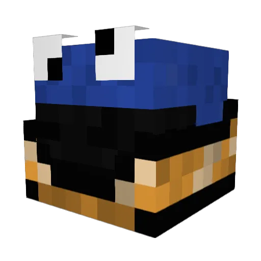 bane57 Minecraft avatar head, 3D render