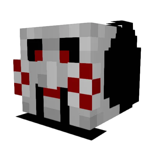 banjo_jo Minecraft avatar head, 3D render