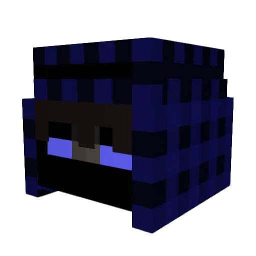 banklol05 Minecraft avatar head, 3D render
