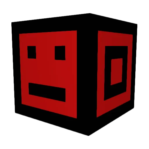 banneruk Minecraft avatar head, 3D render