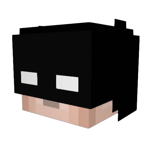 banshee506 Minecraft avatar head, 3D render