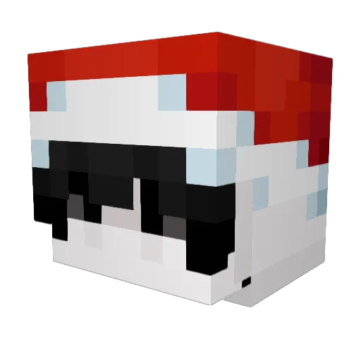 baoan107 Minecraft avatar head, 3D render