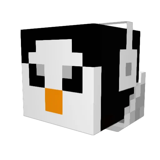 baptiste2405 Minecraft avatar head, 3D render