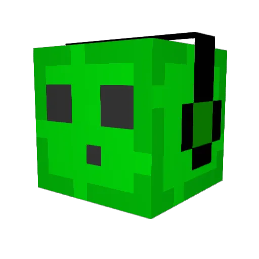 baracuda7777 Minecraft avatar head, 3D render